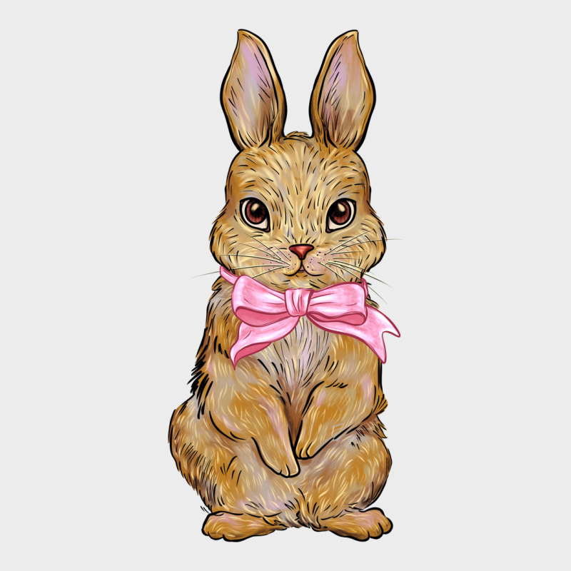 Easter Rabbit Pink Flowers Urban Hoodie by BarkalooDesign | Teevron