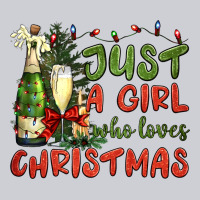 Just A Girl Who Loves Christmas Heavyweight Sweatshirt | Teevron