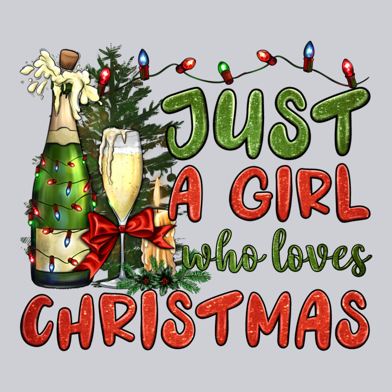 Just A Girl Who Loves Christmas Heavyweight Sweatshirt by BundleAndBundleShop | Teevron