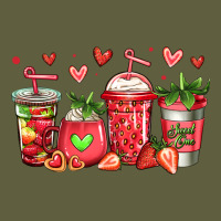 Strawberry Coffee Cups Vintage Tee | Teevron