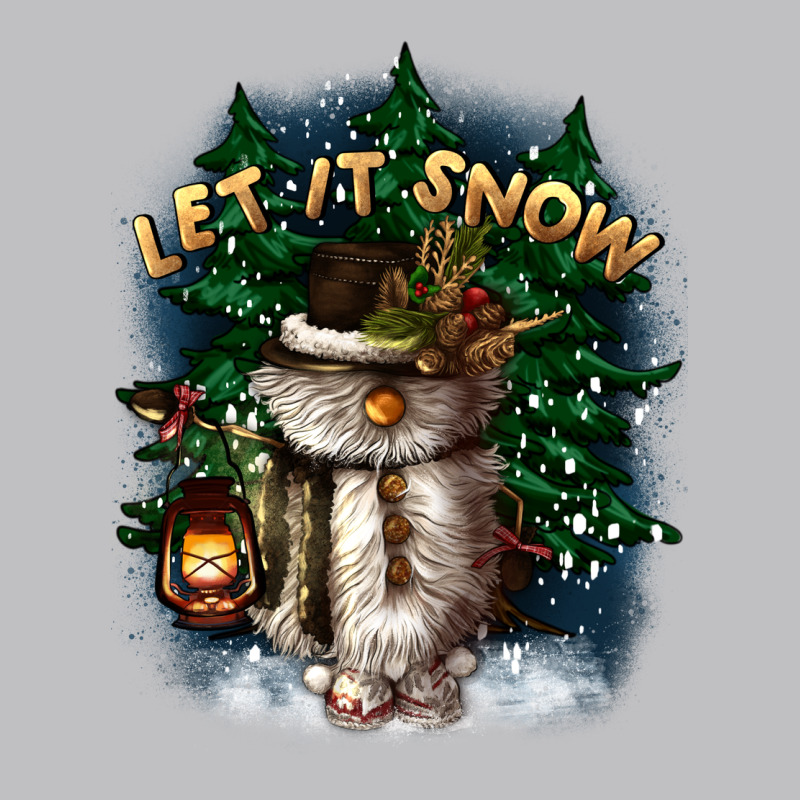 Let It Snow Long Sleeve Tee by CowGirlArtShop | Teevron