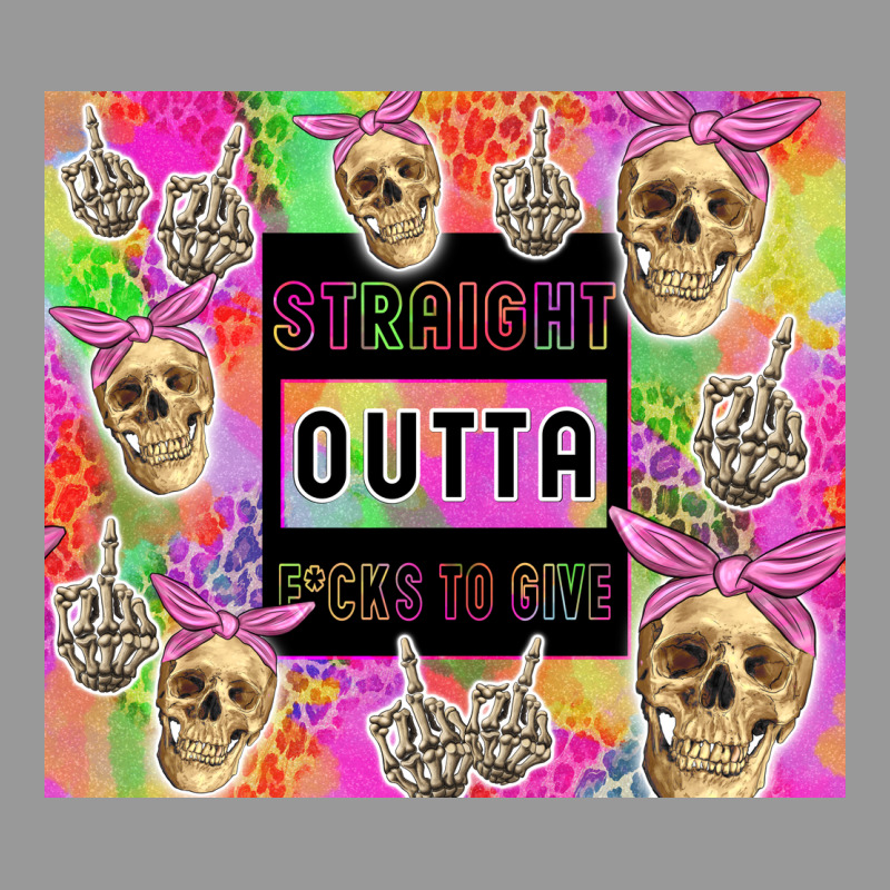 Straight Outta Fucks To Give Vintage Hoodie by TumblerDesignByShophia | Teevron