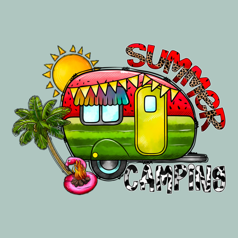 Summer Camping Premium Sweatshirt by CowhideDigitalArt | Teevron