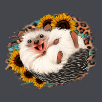 Happy Hedgehog Sunflower Leopard Long Sleeve Tee | Teevron