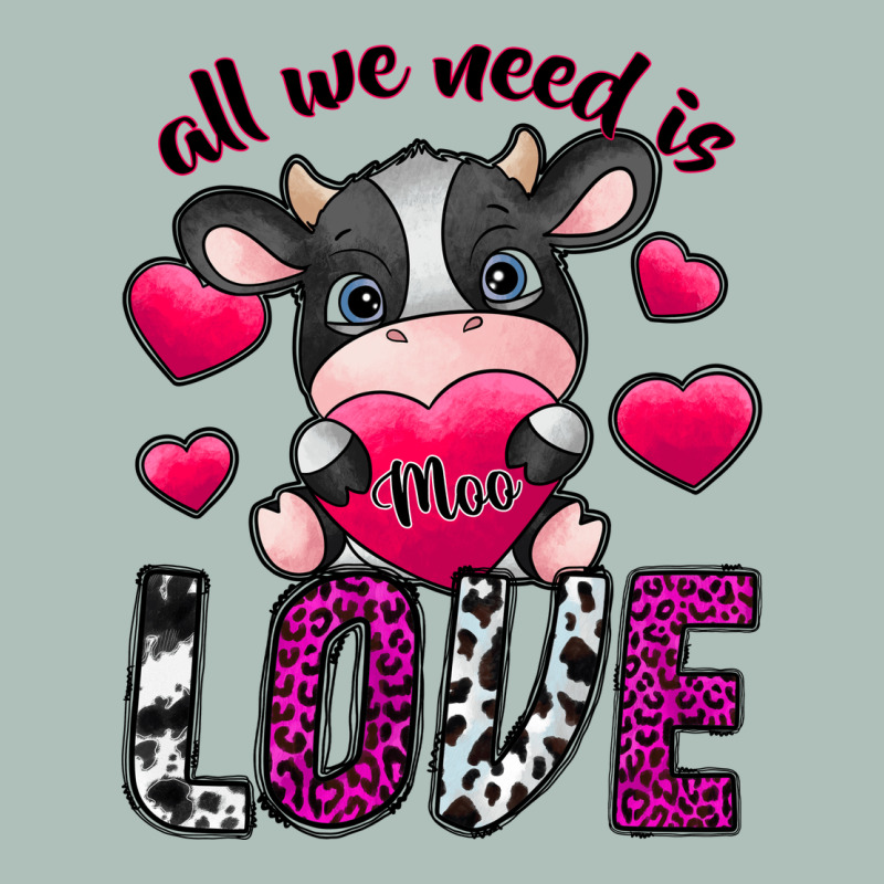 All We Need İs Moo Love Heavyweight Hoodie by SublimationCraftShop | Teevron