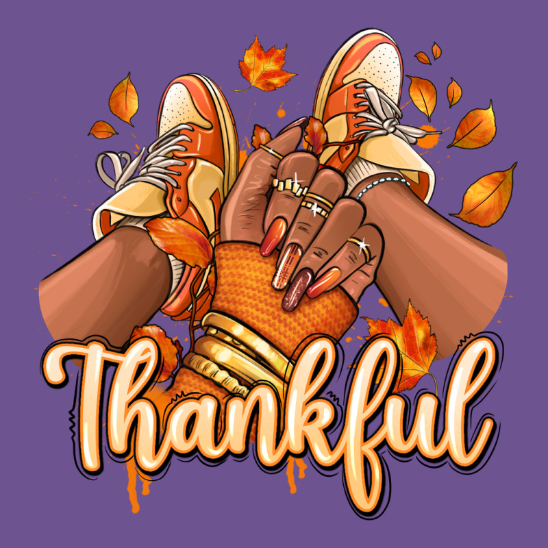 Thankful Black Girl Sneakers Vintage Tee by RanaPortraitStore | Teevron