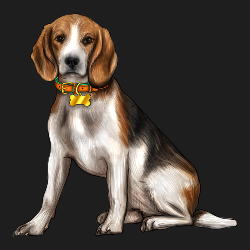 Beagle With Overflow Classic Tee by texasbilliewilder | Teevron