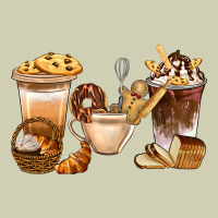 Bakery Coffee Cups With Cookie Bbs Heavy Core Tee | Teevron