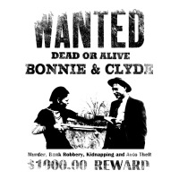 wanted bonnie and clyde, distressed | Teevron
