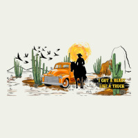 Western I Got A Heart Like A Truck Urban Heavy Tee | Teevron