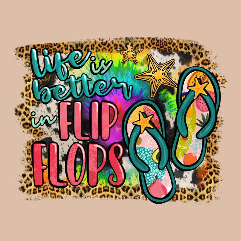 Life Is Better In Flip Flops Urban Heavy Tee by JahusDesignShop | Teevron