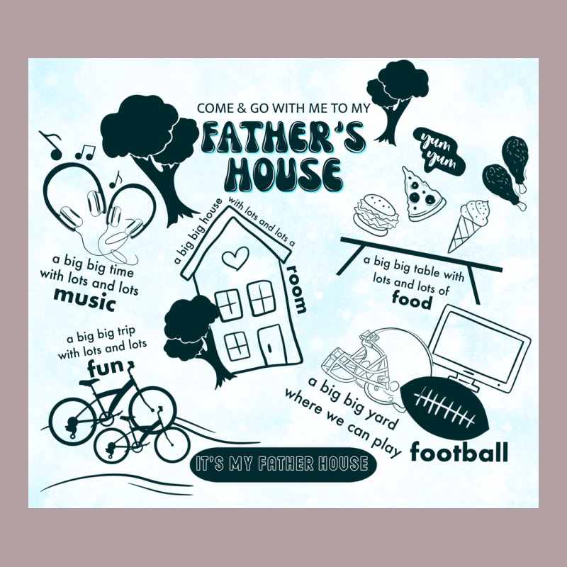Father's House Vintage Hoodie by TumblerDesignByShophia | Teevron