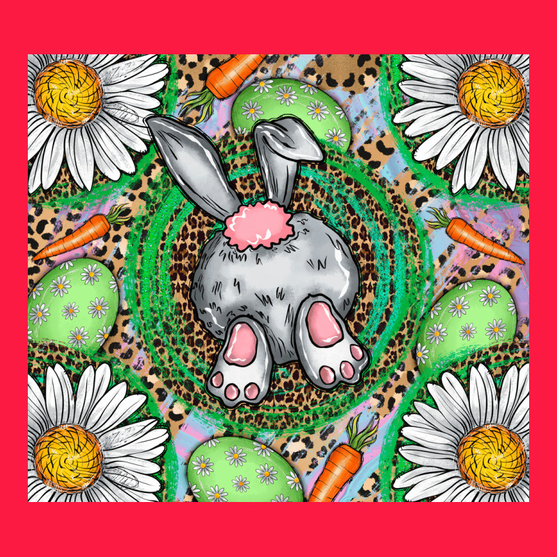 Easter Bunny Zipper Hoodie by CowhideDigitalArt | Teevron
