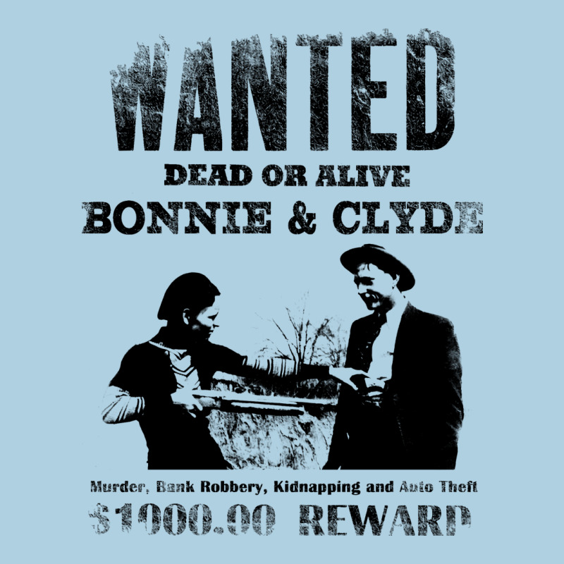 Wanted Bonnie And Clyde, Distressed Premium Hoodie by lanVoArt | Teevron