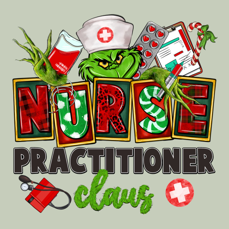 Nurse Practitioner Claus Long Sleeve Tee by CowGirlArtShop | Teevron