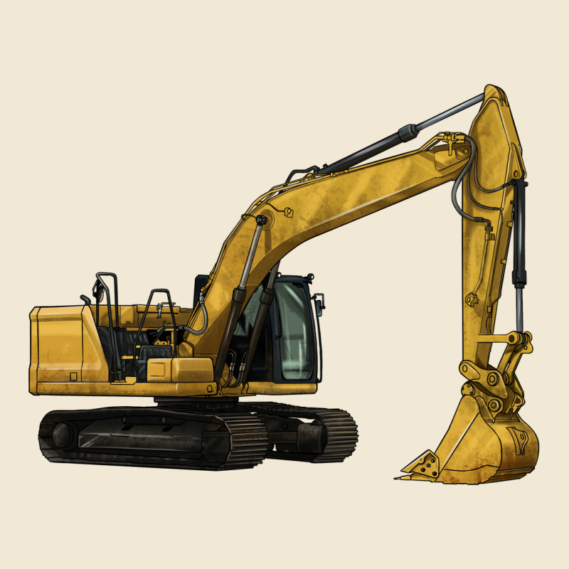 Excavator Premium Tee by LillyAllenDesigns | Teevron