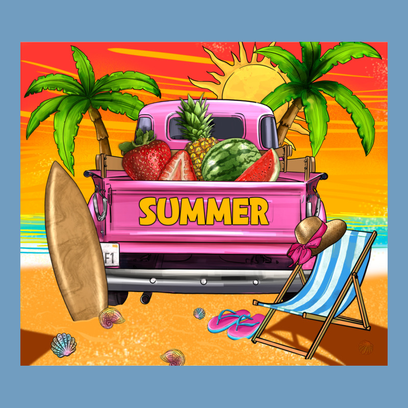 Summer Truck Urban Heavy Tee by TumblerDesignByShophia | Teevron