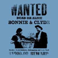 Wanted Bonnie And Clyde, Distressed Urban Heavy Tee | Teevron