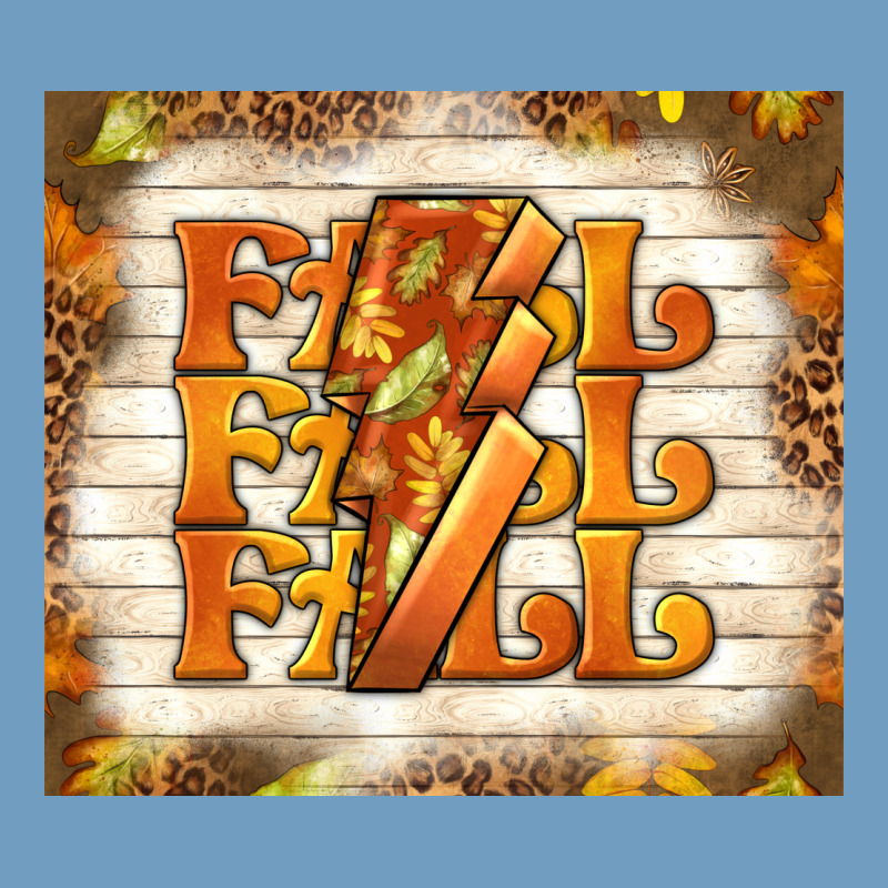 Fall With Lightning Bolt Urban Heavy Tee by TumblerDesignByShophia | Teevron