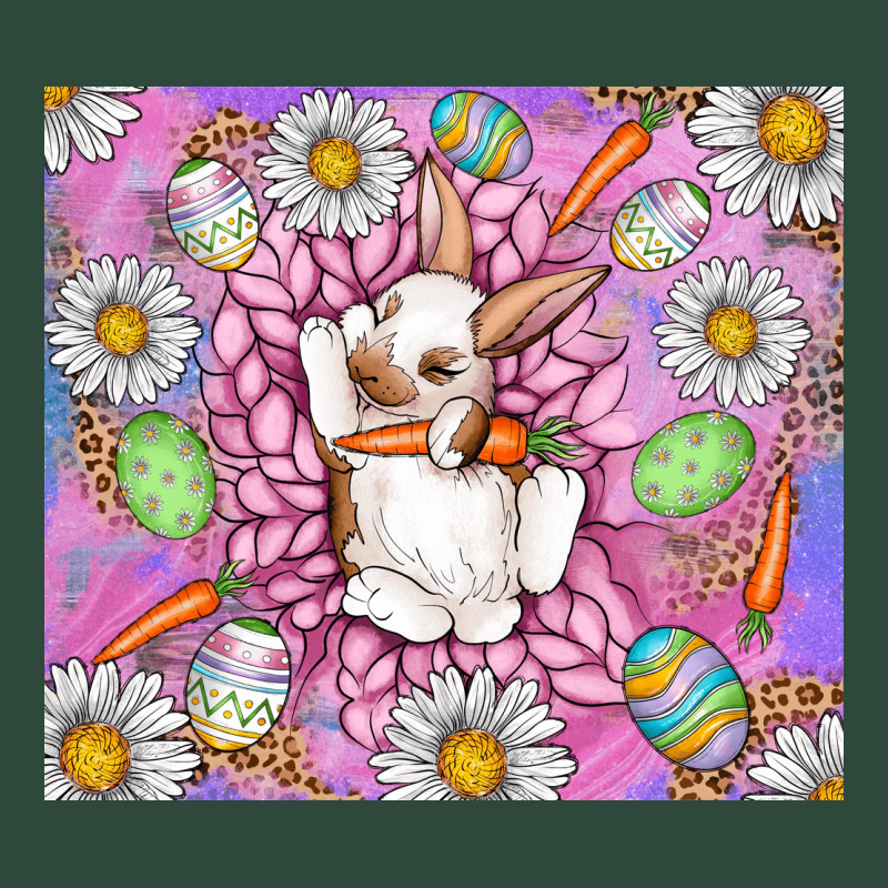 Easter Bunny Zipper Hoodie by CowhideDigitalArt | Teevron