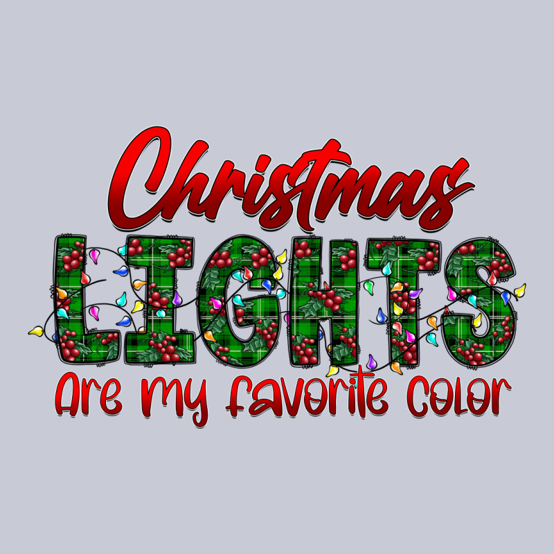 Festive Christmas Lights Text Art Heavyweight Hoodie by CowhideDigitalArt | Teevron