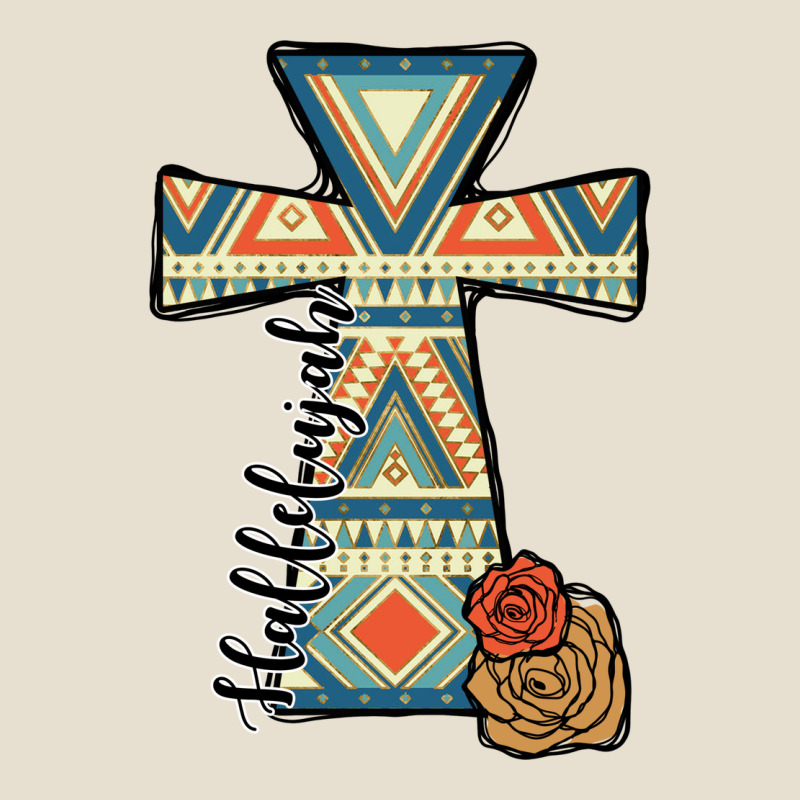 Halleluljah Aztec Cross Urban Heavy Tee by JahusDesignShop | Teevron