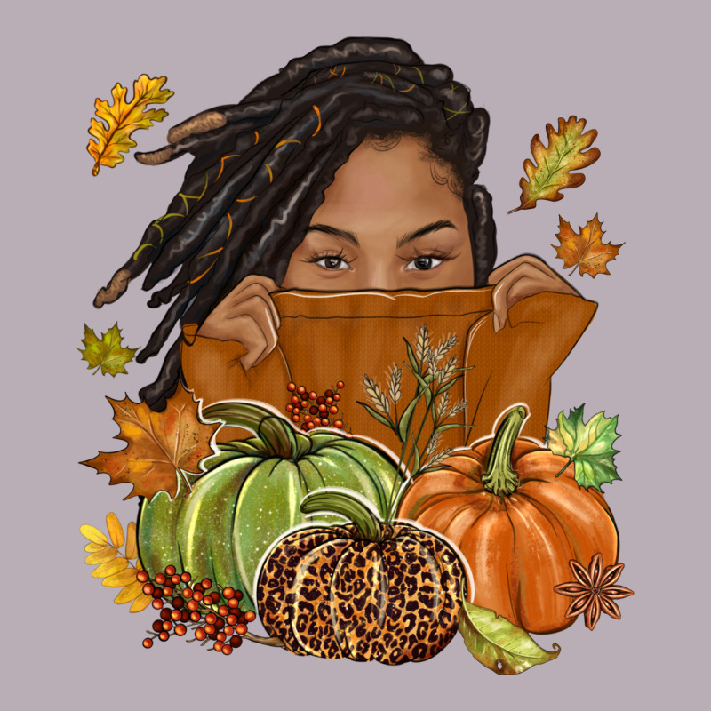 Fall With Black Girl Vintage Tee by NancyCooperArtShop | Teevron