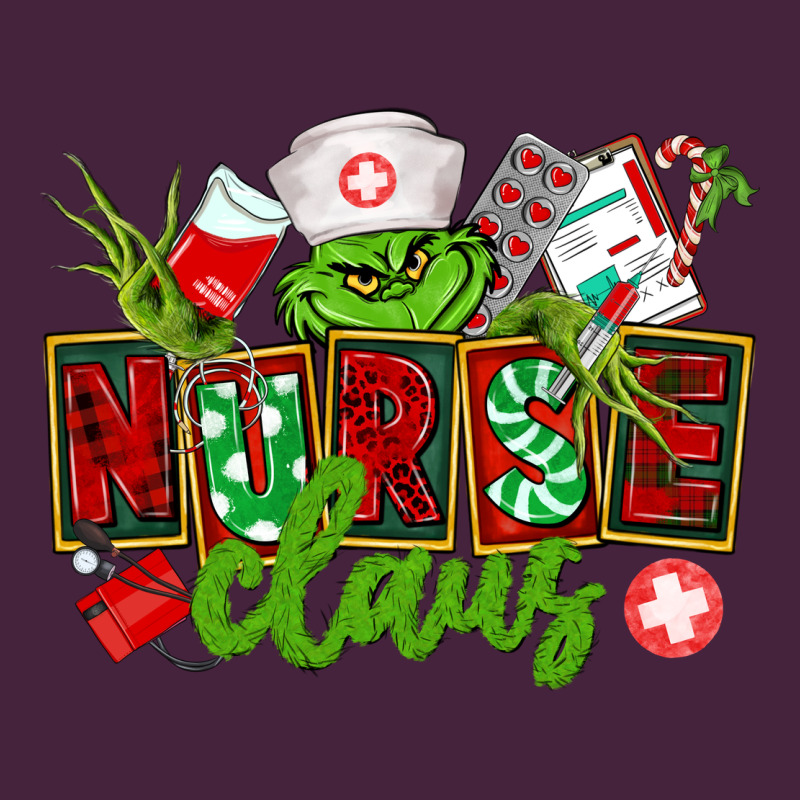 Nurse Claus Christmas Long Sleeve Tee by CowGirlArtShop | Teevron