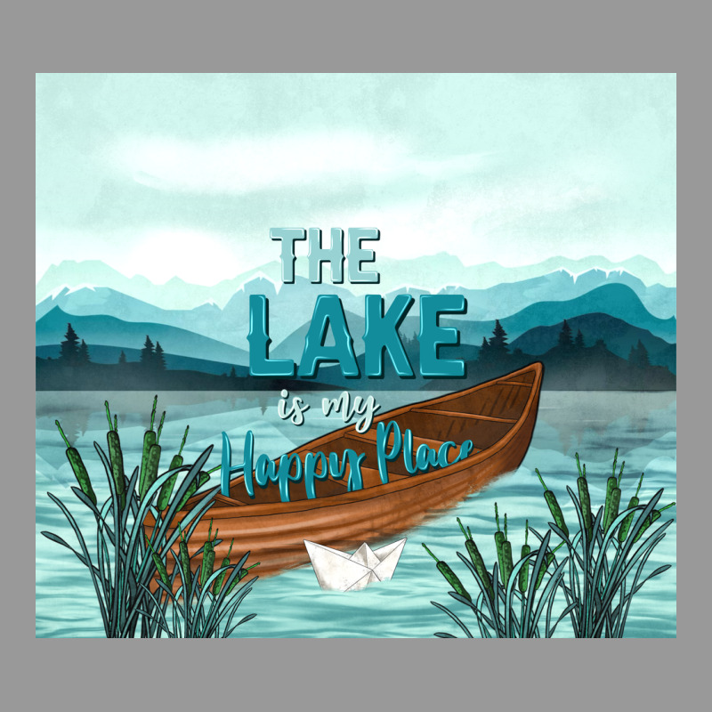 The Lake Is My Happy Place Vintage Hoodie by TumblerDesignByShophia | Teevron
