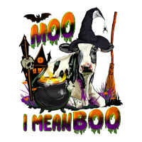 Moo I Mean Boo Holstein Cow | Teevron
