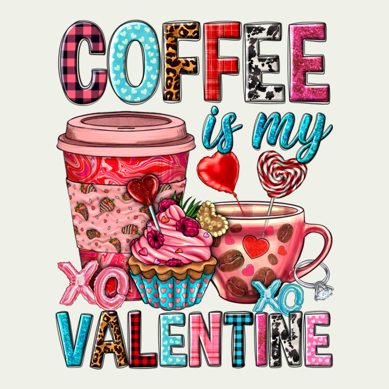 Coffee Is My Valentine Valentine's Day Urban Heavy Tee by HowdyJamesFarm | Teevron