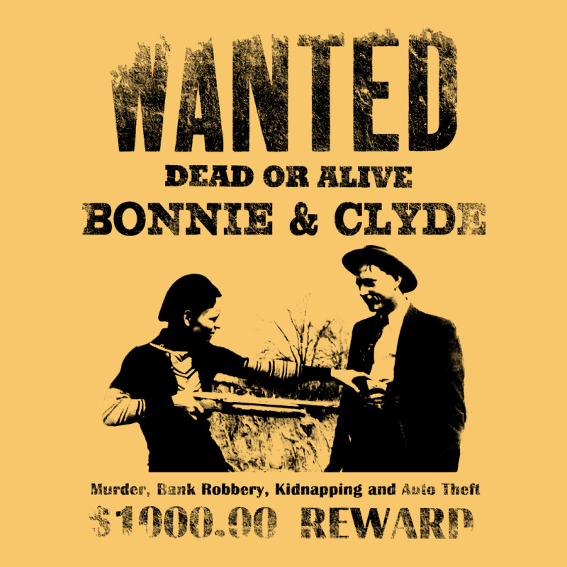 Wanted Bonnie And Clyde, Distressed Vintage Hoodie by lanVoArt | Teevron