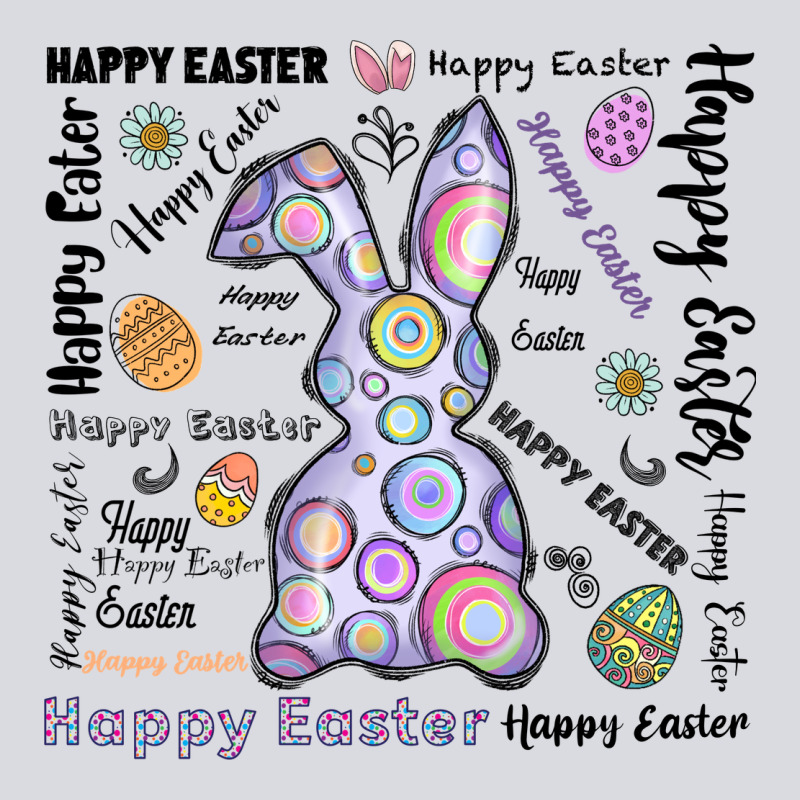 Happy Easter Zipper Hoodie by CowhideDigitalArt | Teevron