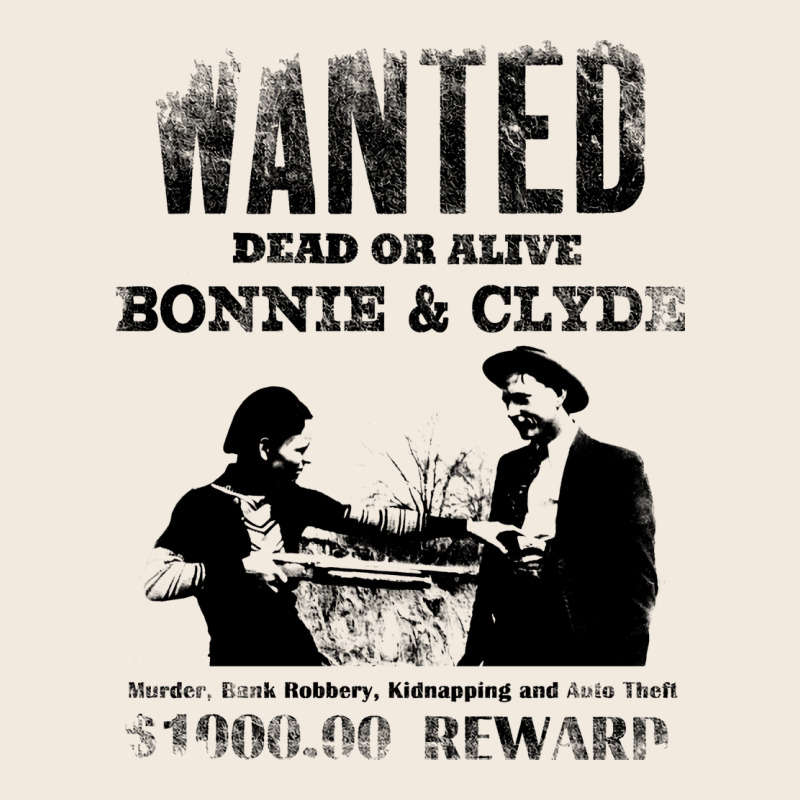 Wanted Bonnie And Clyde, Distressed Zipper Hoodie by lanVoArt | Teevron