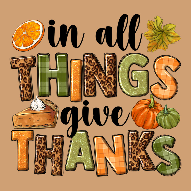 In All Things Give Thanks Vintage Tee by NancyCooperArtShop | Teevron