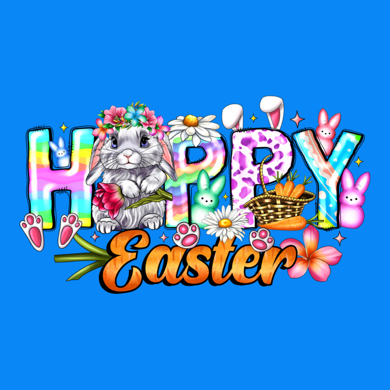 Happy Easter Zipper Hoodie by CowhideDigitalArt | Teevron