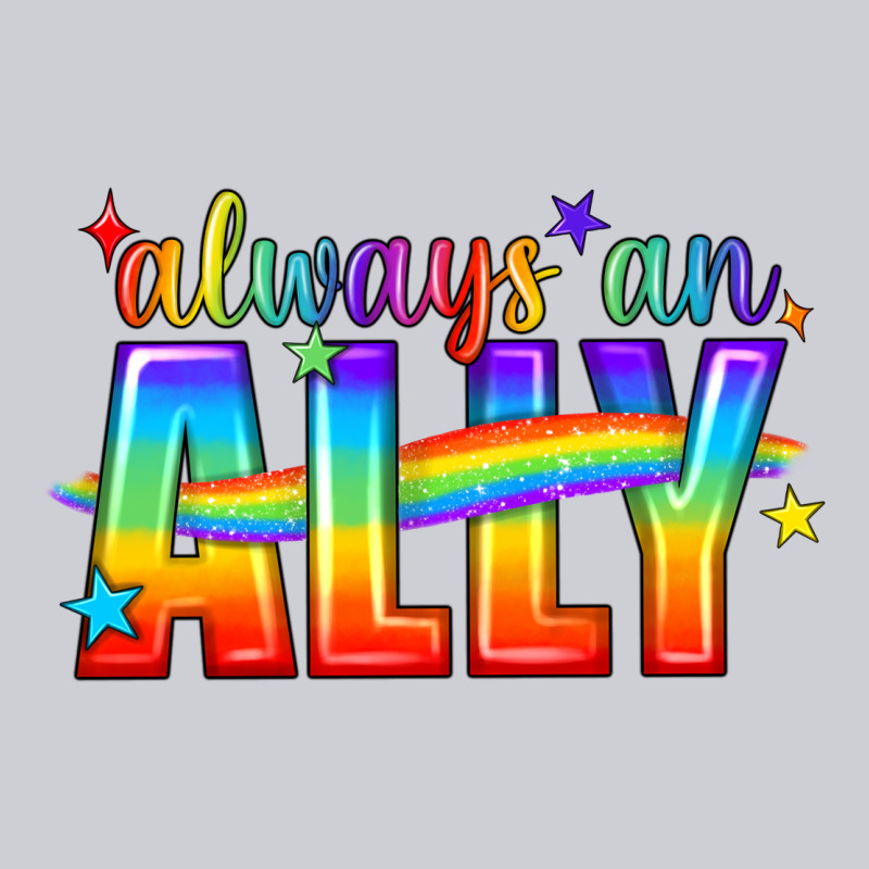 Always An Ally Pride Lgbtq Heavyweight Sweatshirt by BundleAndBundleShop | Teevron