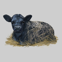 Black Angus Calf Illustrations Premium Tee | Teevron
