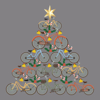 Bicycle Christmas Tree Funny Biker Bicyclist Xmas For Family Long Slee Heavyweight Hoodie | Teevron