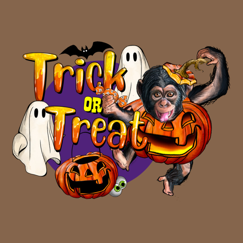 Trick Or Treat Chimpanzee Premium Tee by LillyAllenDesigns | Teevron