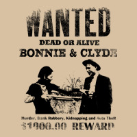 Wanted Bonnie And Clyde, Distressed Heavyweight Hoodie | Teevron