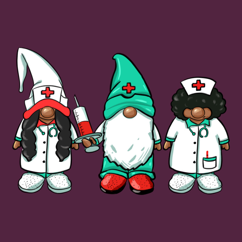 African American Nurse Gnomies Medical Gnomies Urban Hoodie by BarkalooDesign | Teevron