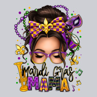 Mardi Gras Mama Messy Bun Classic Tee | Teevron