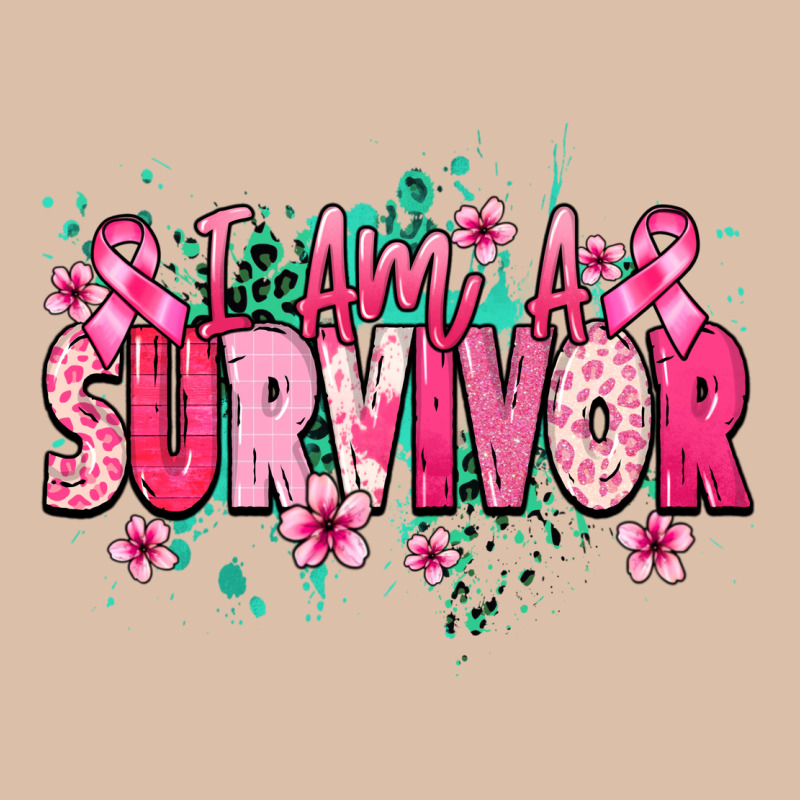 I Am A Survivor Cancere Awareness Urban Heavy Tee by HowdyJamesFarm | Teevron