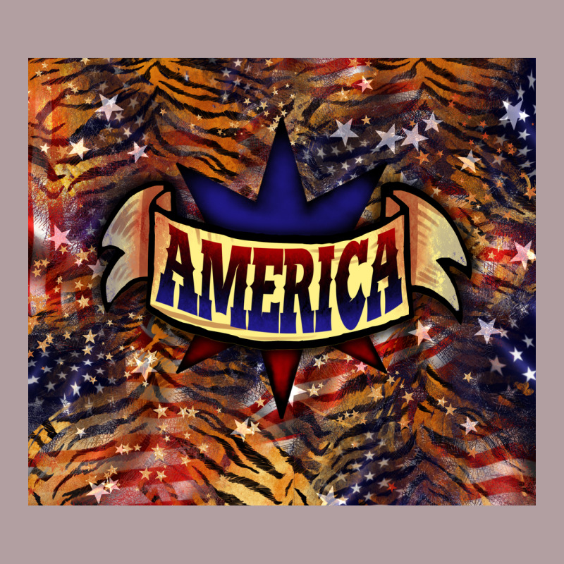 Tiger America Tumbler 4th Of July Vintage Hoodie by HowdyJamesFarm | Teevron