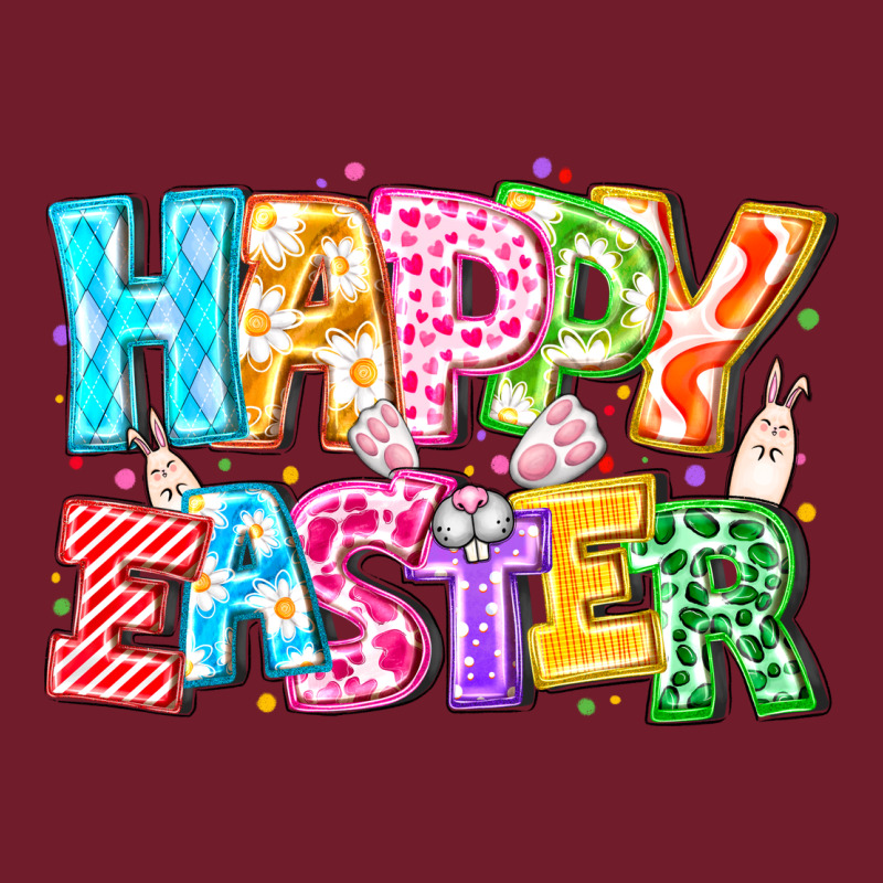Happy Easter Zipper Hoodie by CowhideDigitalArt | Teevron