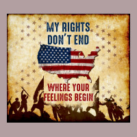 My Rights Don't End Vintage Hoodie | Teevron