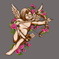 Cupid With Rose Valentine's Day Urban Heavy Tee | Teevron
