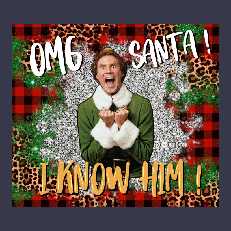 Omg Santa I Know Him Elf Long Sleeve Tee by CowGirlArtShop | Teevron