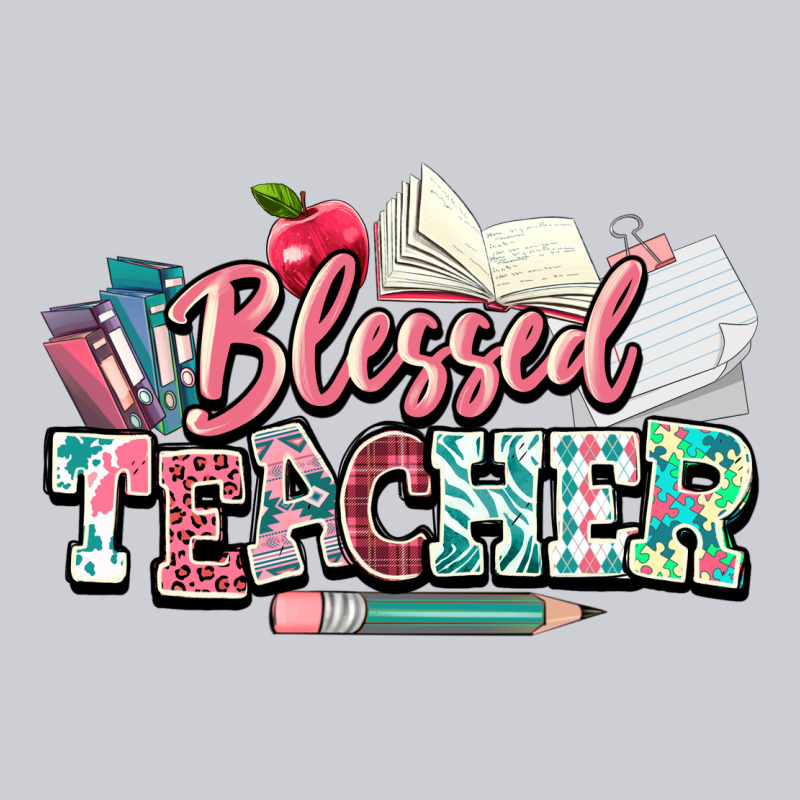 Blessed Teacher School Classic Tee by NancyCooperArtShop | Teevron